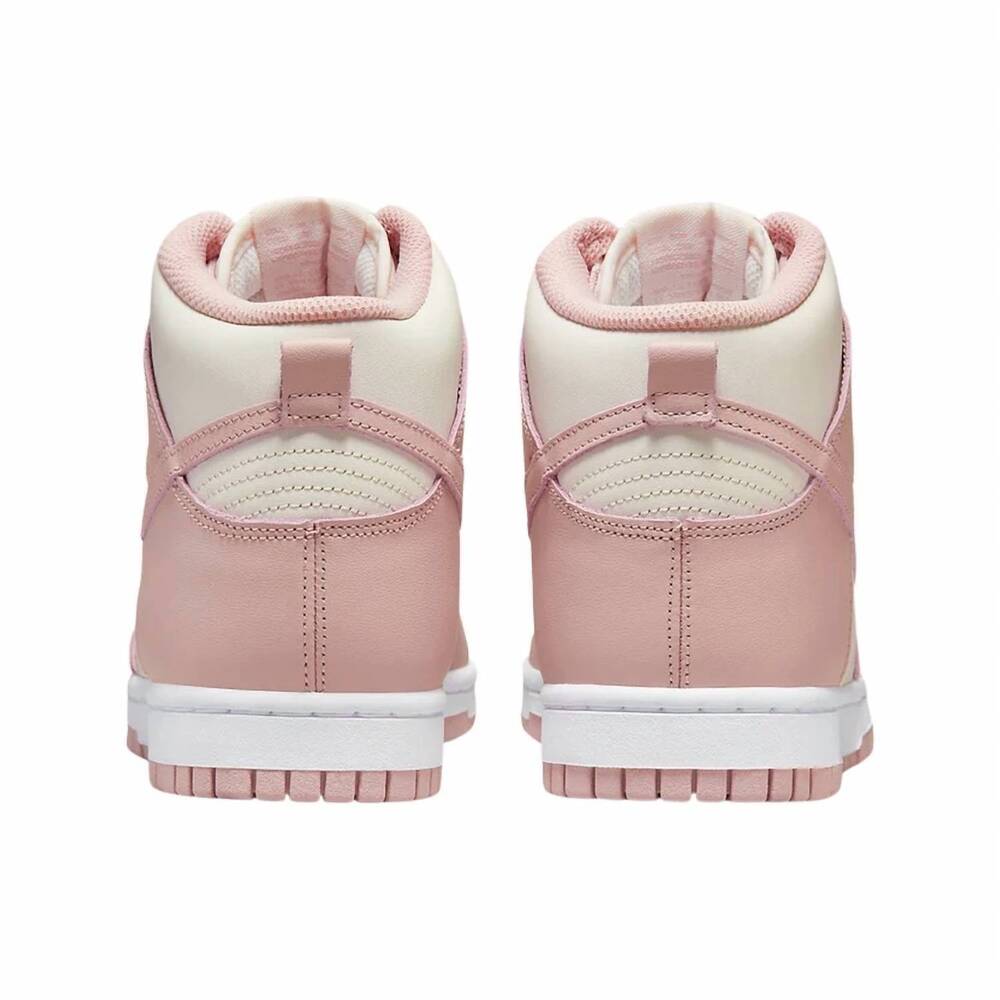 NEW NIKE women's dunk high sneakers in phantom pink - Picture 4 of 10